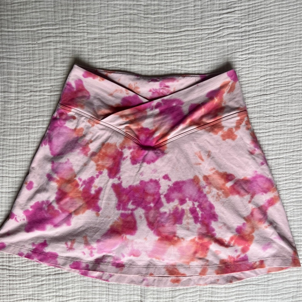 Victoria Secret Pink Multi Color Tie Dye Tennis Skirt